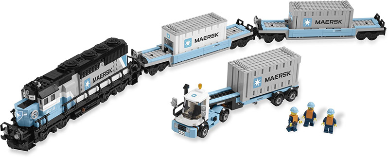tren LEGO Maersk