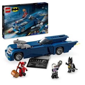 Batman™ cu Batmobile™ vs Harley Quinn™ si Mr. Freeze™