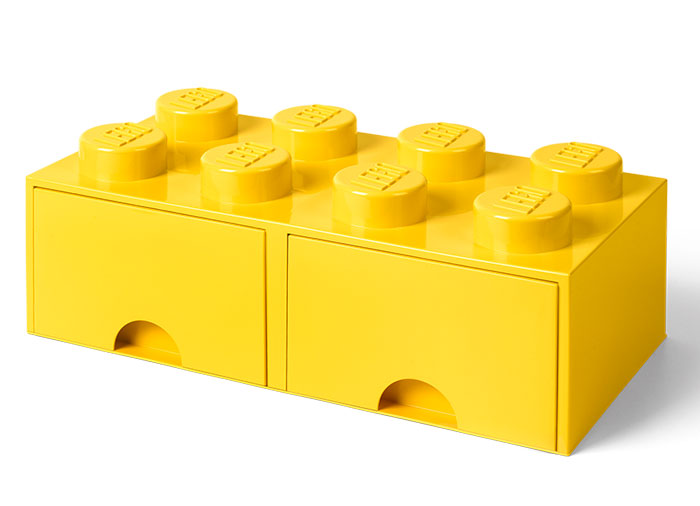 will do pick up thirst Cutie depozitare LEGO 2x4 cu sertare, galben [40061732] | 245.99Lei | Brick  Depot | Magazine Certificate LEGO