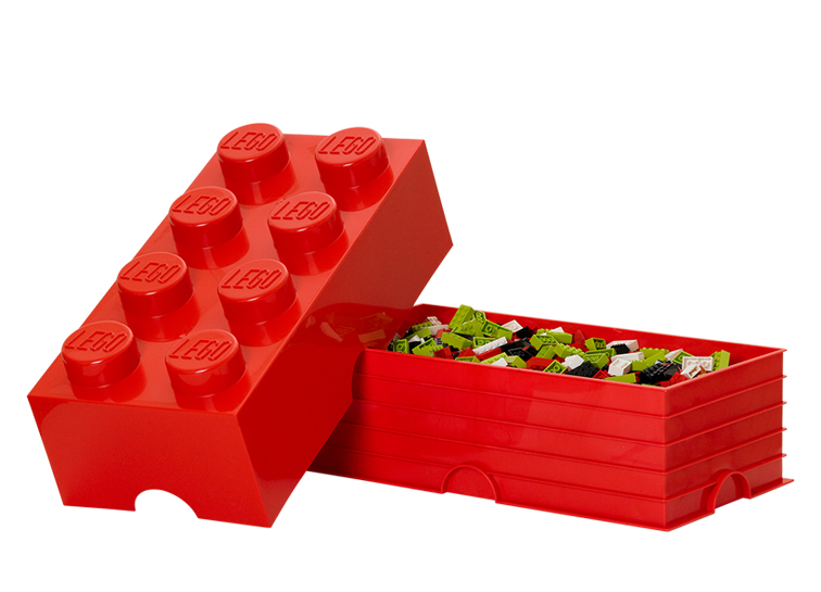 pray Generator Foresee Cutie depozitare LEGO 2x4 rosu [40041730] | 192.99Lei | Brick Depot |  Magazine Certificate LEGO